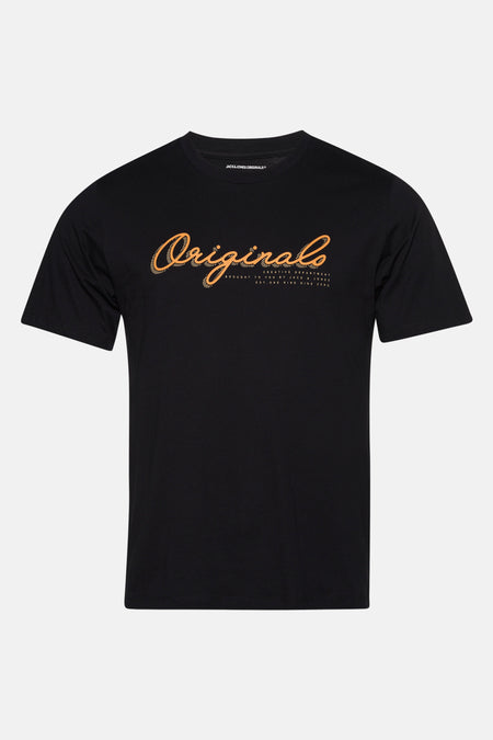 T-shirt (manches courtes) Noir - ORIGINALS BY JACK & JONES