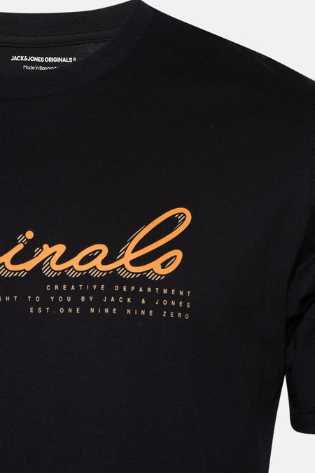 T-shirt (manches courtes) Noir - ORIGINALS BY JACK & JONES