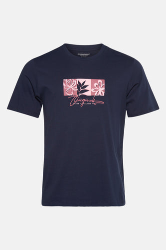T-shirt à manches courtes - Bleu foncé - ORIGINALS BY JACK & JONES