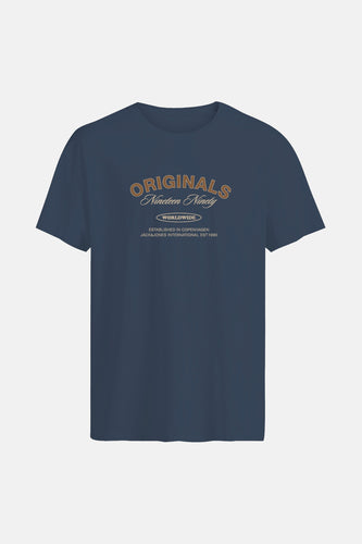 T-shirt à manches courtes - bleu - ORIGINALS BY JACK & JONES