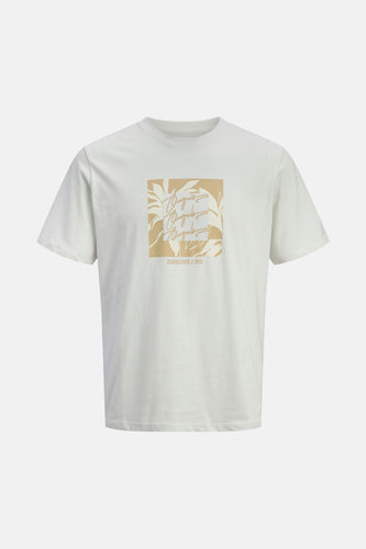 T-shirt à manches courtes - Écru - ORIGINALS BY JACK & JONES