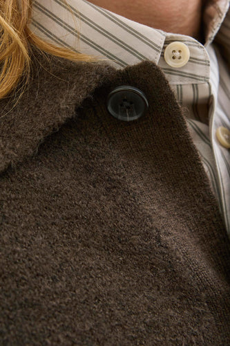 Gilet brun - PREMIUM BLUE by JACK & JONES - PREMIUM BLUE by JACK & JONES