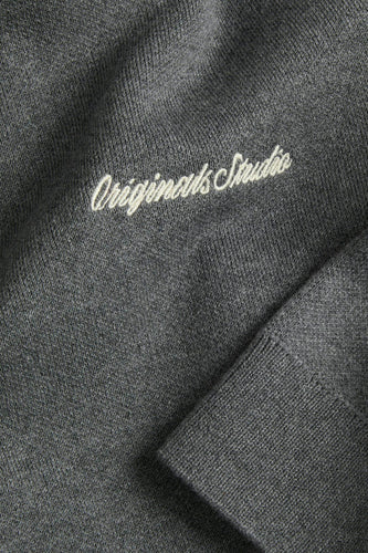 Pull col O gris - ORIGINALS BY JACK & JONES