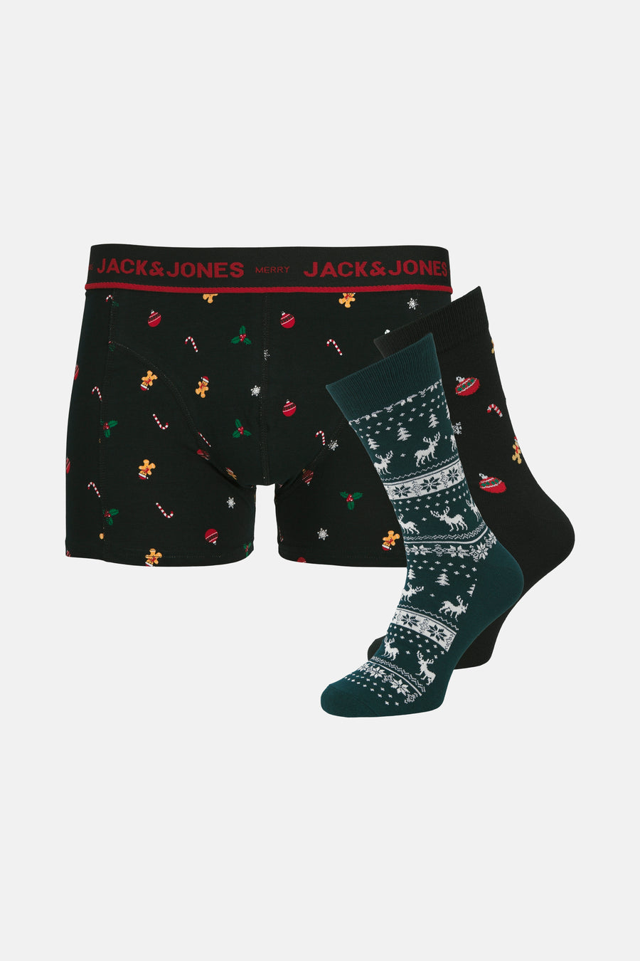 Cadeau (boxer) noir - ACCESSORIES BY JACK & JONES