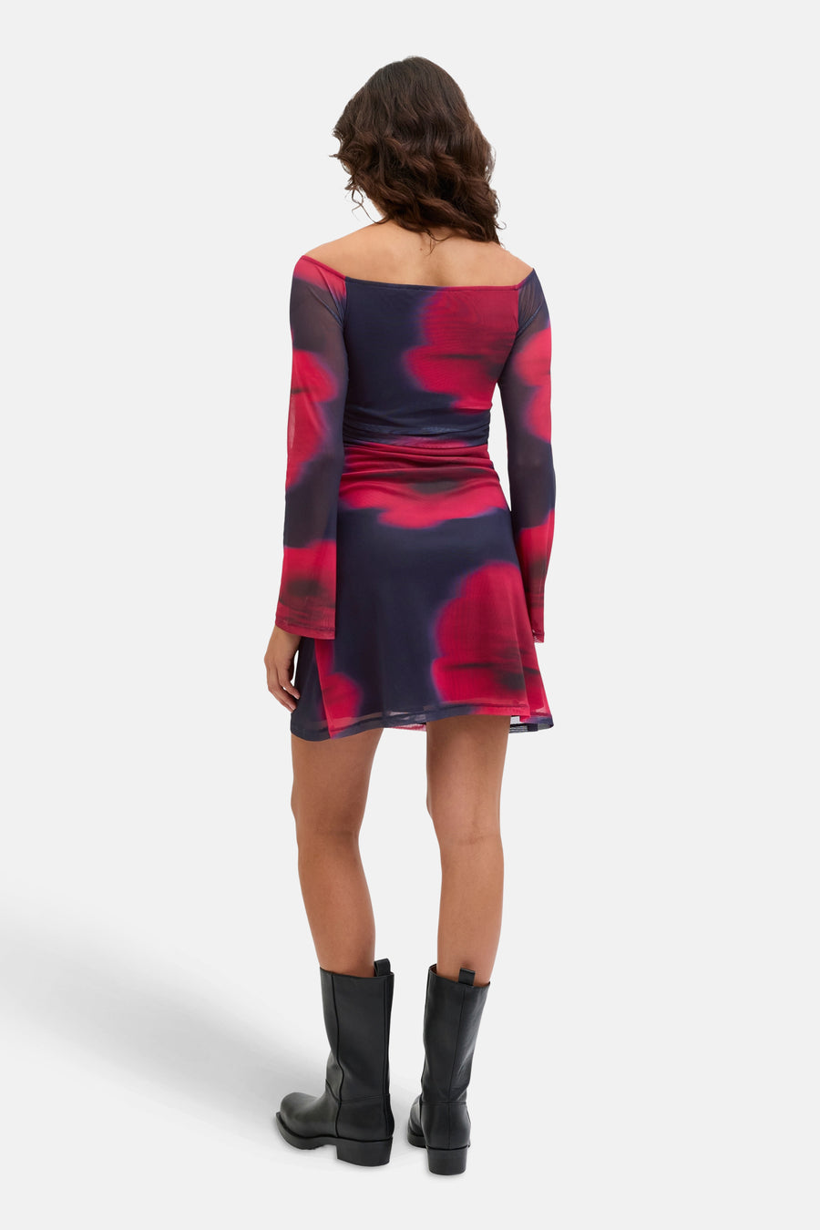 Robe à manches longues - Multicolore - JJXX