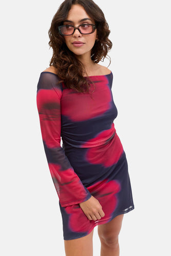 Robe à manches longues - Multicolore - JJXX