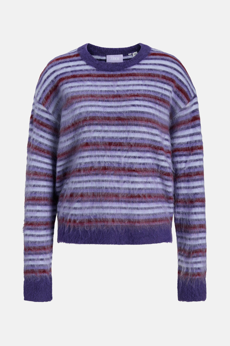 Pull à col rond - violet - JJXX - 7