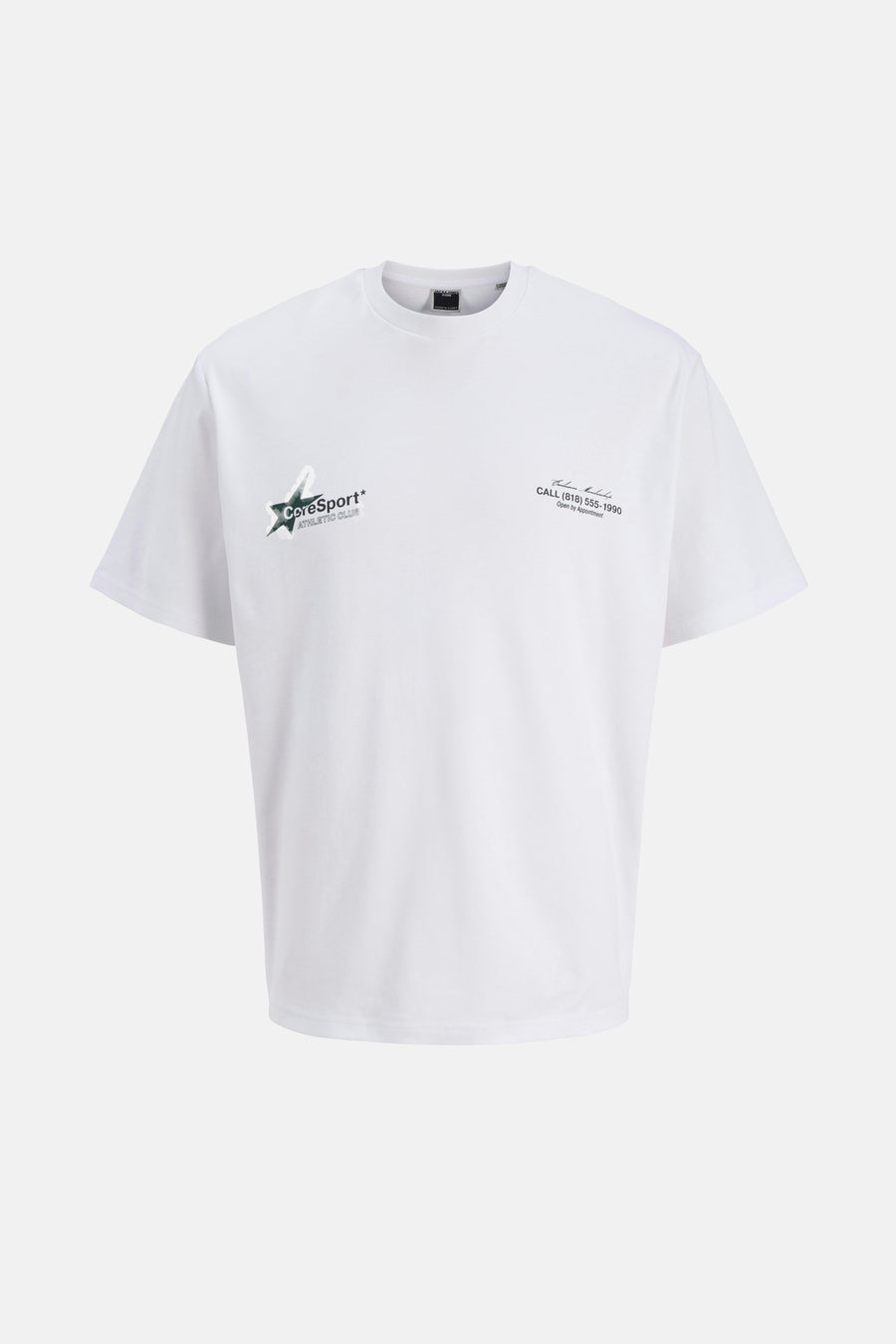 T-shirt à manches courtes - blanc - CORE BY JACK & JONES - 1