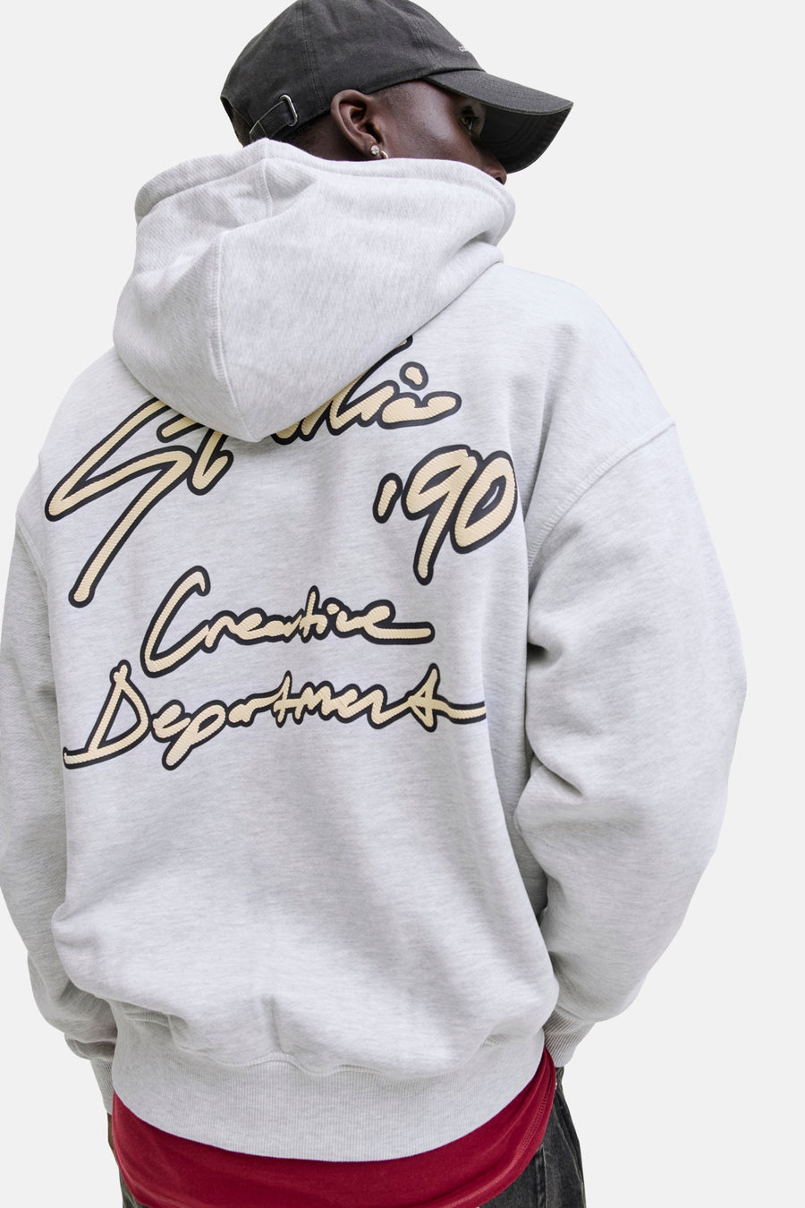 Sweat à capuche blanc - ORIGINALS BY JACK & JONES