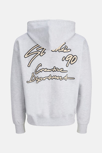 Sweat à capuche blanc - ORIGINALS BY JACK & JONES