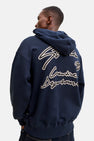 Sweat à capuche bleu - ORIGINALS BY JACK & JONES