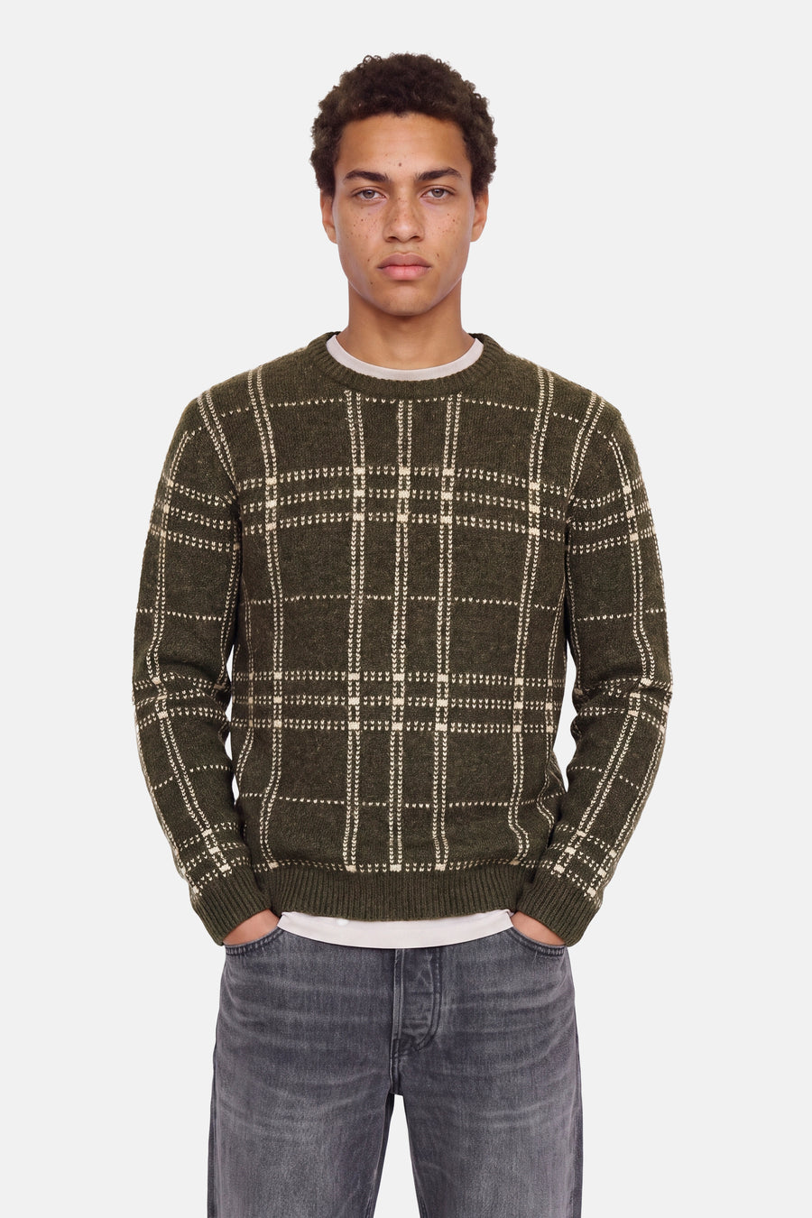 Pull col O multicolore - PREMIUM by JACK & JONES