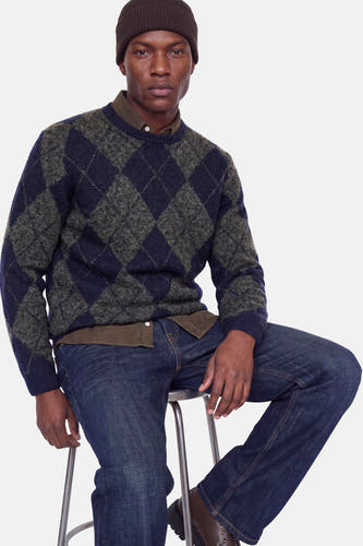 Pull col O multicolore - PREMIUM by JACK & JONES