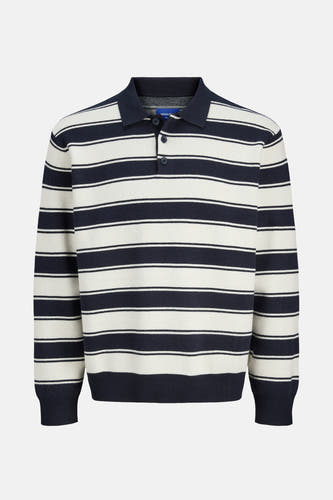 T-shirt bleu d'Originals par Jack & Jones, avec un motif rayé.