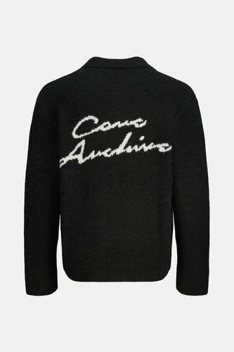 Pull à col en V - noir - CORE BY JACK & JONES