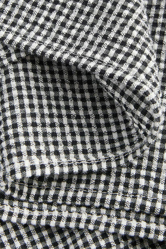 Multikleurige rok van JJXX met een houndstooth patroon en textuur plooi.