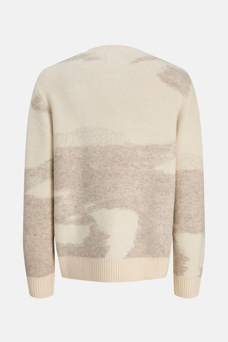 Pull à col rond - beige - CORE BY JACK & JONES