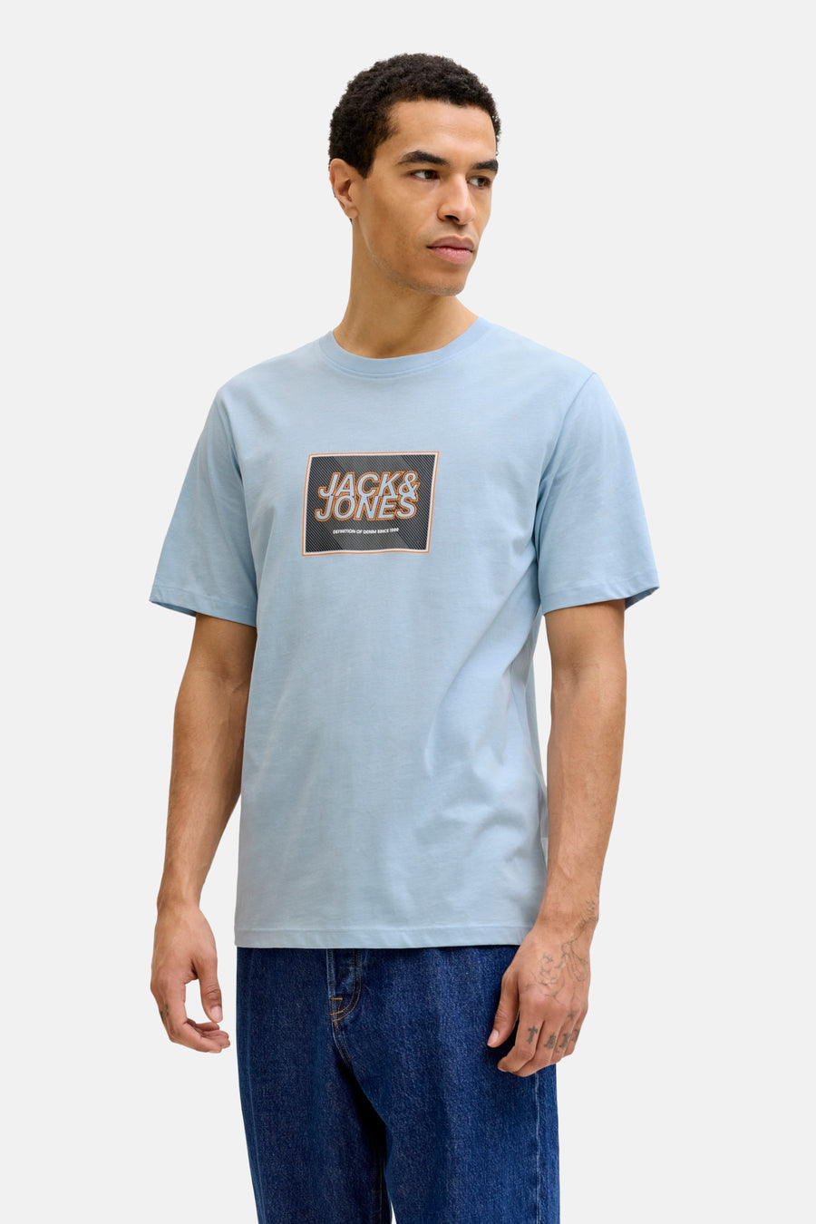 T-shirt (manches courtes) bleu - ORIGINALS BY JACK & JONES - ORIGINALS BY JACK & JONES