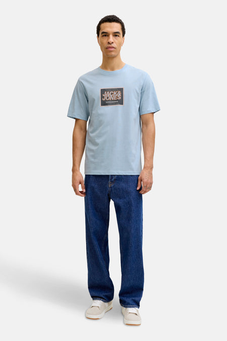T-shirt (manches courtes) bleu - ORIGINALS BY JACK & JONES