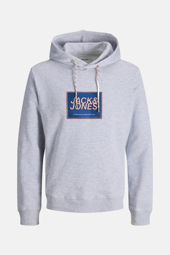 Pull-over blanc de CORE par JACK & JONES, avec une impression graphique frappante.