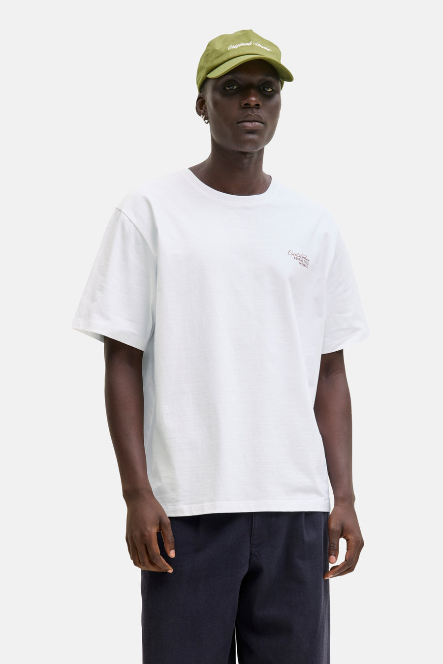 T-shirt (manches courtes) blanc - ORIGINALS BY JACK & JONES - ORIGINALS BY JACK & JONES - 1