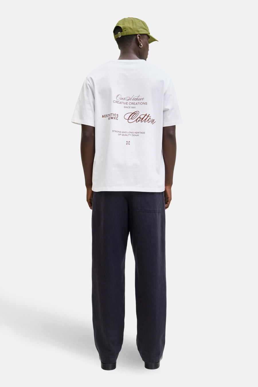 T-shirt (manches courtes) blanc - ORIGINALS BY JACK & JONES - ORIGINALS BY JACK & JONES - 3