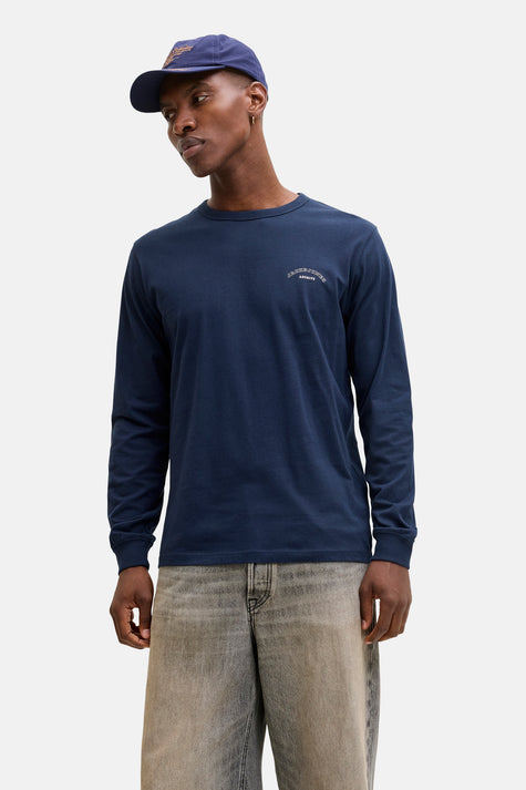 T-shirt à manches longues - bleu