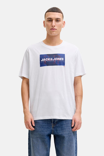 T-shirt (manches courtes) blanc - CORE BY JACK & JONES