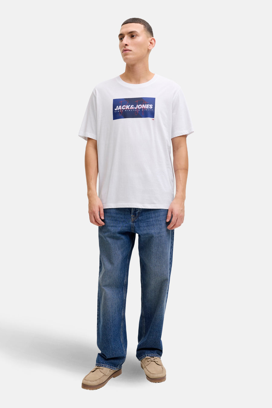 T-shirt (manches courtes) blanc - CORE BY JACK & JONES