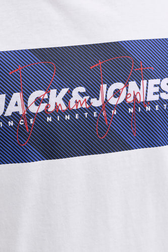 T-shirt (manches courtes) blanc - CORE BY JACK & JONES
