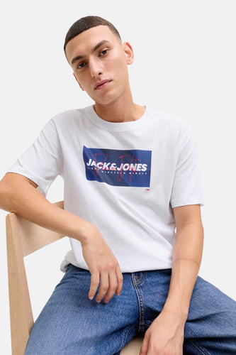 T-shirt (manches courtes) blanc - CORE BY JACK & JONES