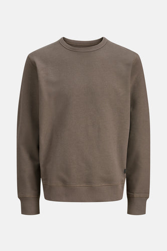 Pull à col rond - brun