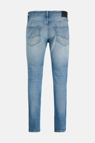 Jean slim fit en denim bleu clair de JACK & JONES JEANS INTELLIGENCE, vue arrière.