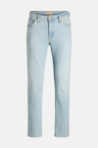 Jean droit en denim bleu clair de JACK & JONES JEANS INTELLIGENCE, avec des poches classiques.