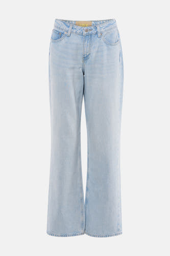 Jean droit bleu clair de JJXX, avec une texture denim classique et des jambes droites.