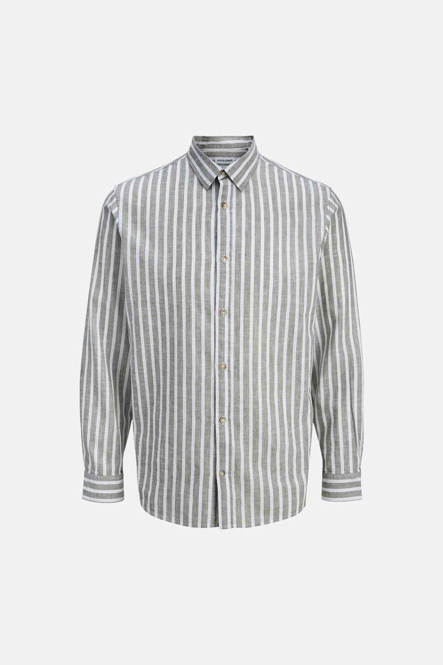 Chemise rayée à manches longues et fermeture boutonnée de PREMIUM by JACK & JONES.