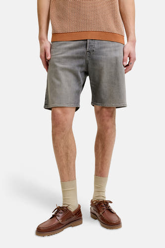 Short - Mid grey denim
