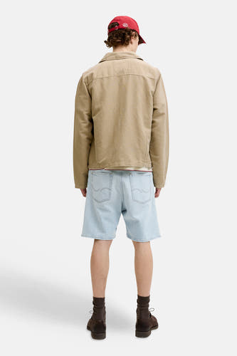 Short - light blue denim