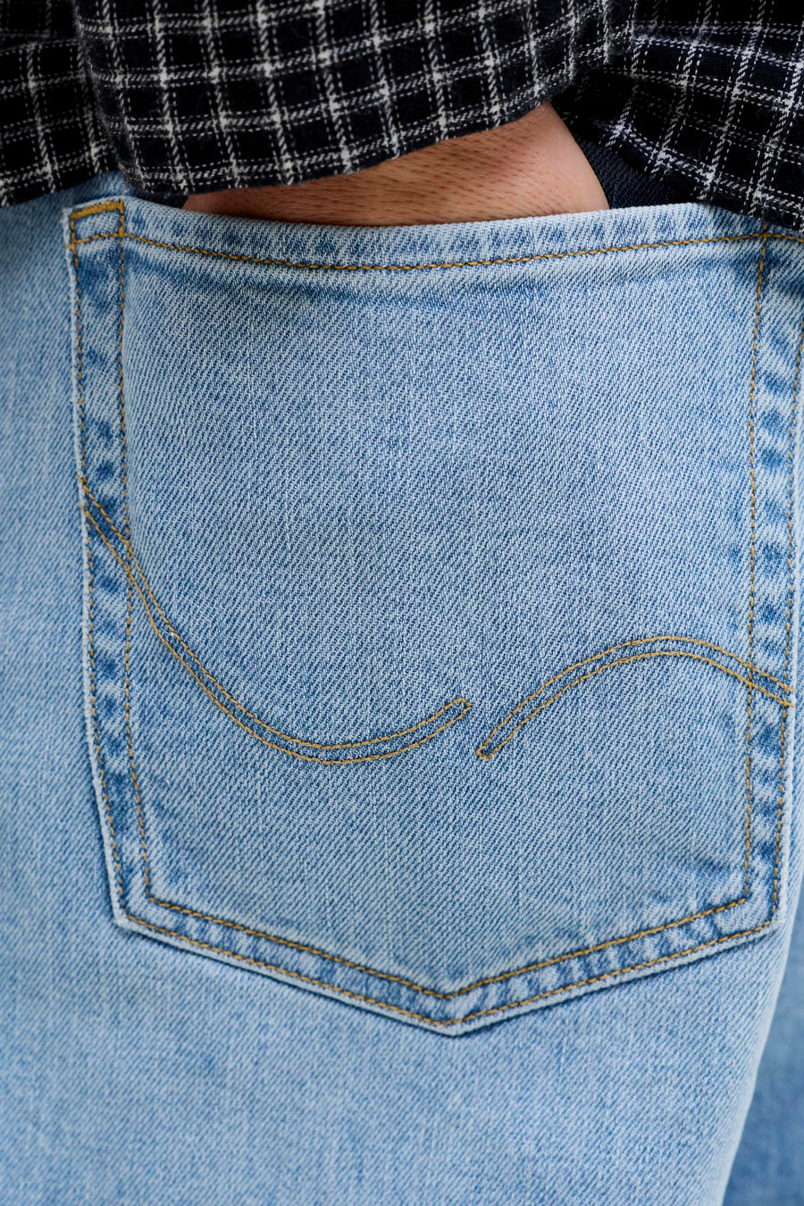 Short - Light blue denim