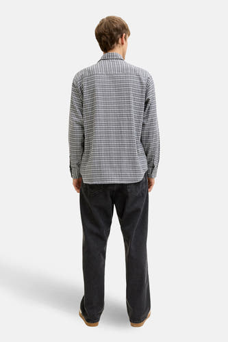 Chemise à manches longues - gris