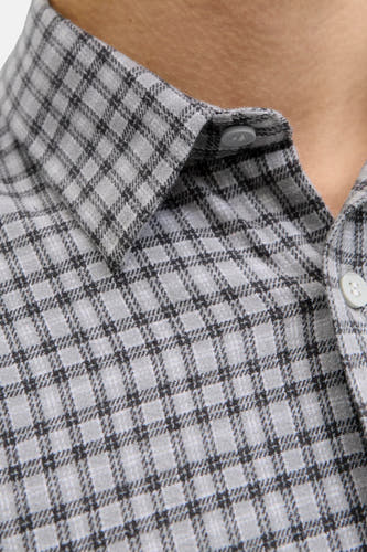 Chemise à manches longues - gris