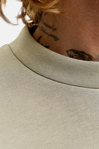 Sweat col O vert - CORE BY JACK & JONES