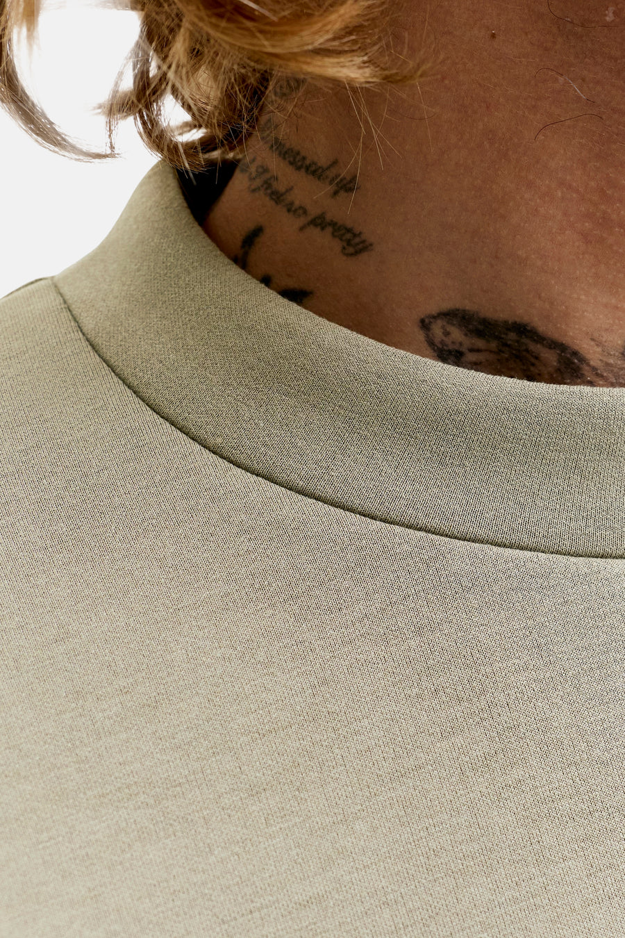 Sweat col O vert - CORE BY JACK & JONES