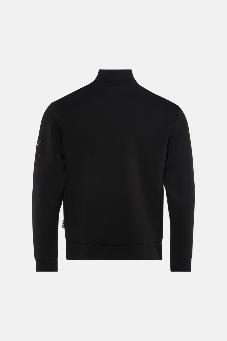 Veste courte noire de CORE BY JACK & JONES, avec col montant et design uni.