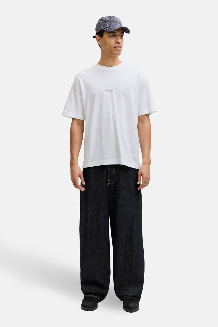 T-shirt (manches courtes) blanc - CORE BY JACK & JONES