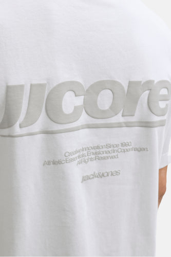 T-shirt (manches courtes) blanc - CORE BY JACK & JONES