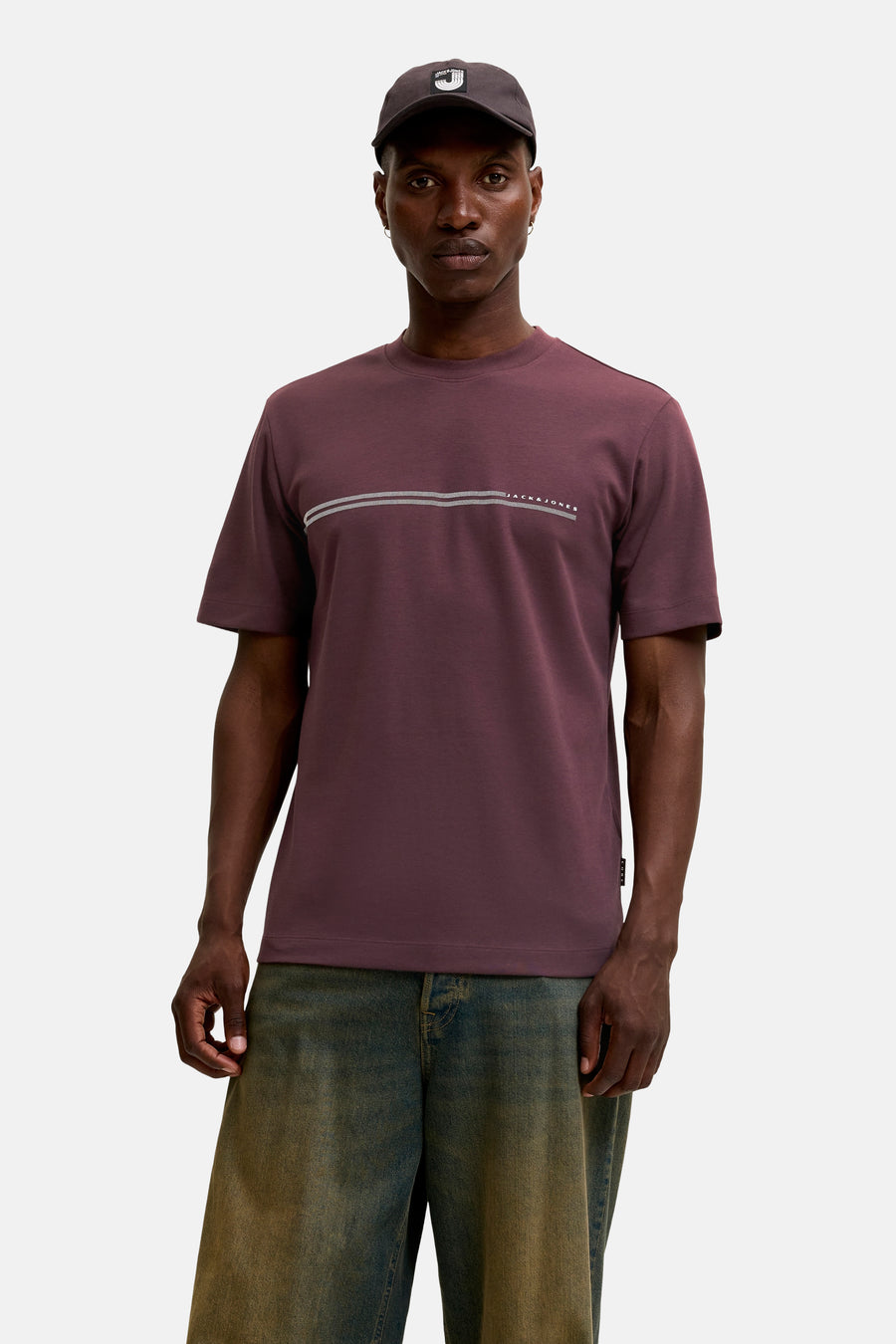 T-shirt (manches courtes) rouge - CORE BY JACK & JONES