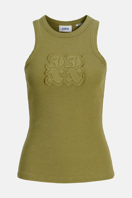 JXFOREST STR SL PATCH RIB TOP JRS