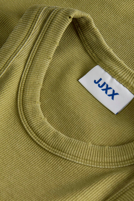 JXFOREST STR SL PATCH RIB TOP JRS