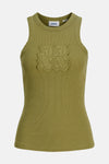 JXFOREST STR SL PATCH RIB TOP JRS